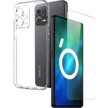 Lr Joyful Xiaomi Redmi Northjo Note 12 Pro 5g 2-1 Arada Tasarım Şok Geçirmez Tpu Telefon Kılıfı + Temperli Cam Ekran Koruyucu (Yurt Dışından)