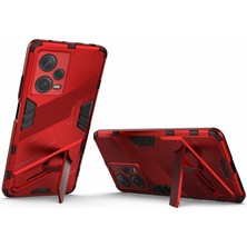 Lr Joyful Xiaomi Redmi Note 12 Pro Plus 5g Sabit Pc+ Yumuşak Tpu Telefon Kılıfı Damla Geçirmez Kickstand Koruyucu Kapak (Yurt Dışından)