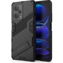 Lr Joyful Xiaomi Redmi Note 12 Pro Plus 5g Sabit Pc+ Yumuşak Tpu Telefon Kılıfı Damla Geçirmez Kickstand Koruyucu Kapak (Yurt Dışından)