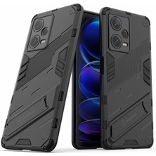 Lr Joyful Xiaomi Redmi Note 12 Pro Plus 5g Sabit Pc+ Yumuşak Tpu Telefon Kılıfı Damla Geçirmez Kickstand Koruyucu Kapak (Yurt Dışından)