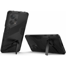 Lr Joyful Xiaomi Redmi Note 12 Pro Plus 5g Sabit Pc+ Yumuşak Tpu Telefon Kılıfı Damla Geçirmez Kickstand Koruyucu Kapak (Yurt Dışından)