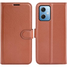 Lr Joyful Xiaomi Için Redmi Note 12 5g Tam Koruma Kılıfı Flip Anti-Çizgi Anti-Çizelge Litchi Doku Pu Deri Deri Stand Cüzdan Telefon Kapağı (Yurt Dışından)