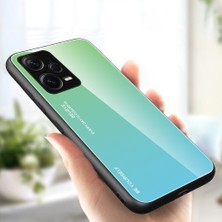 Lr Joyful Xiaomi Redmi Note 12 Pro Plus 5g Gradyan Renk Temsilli Cam Sert Pc Yumuşak Tpu Kasa Şok Geçirmez Cep Telefonu Kapağı (Yurt Dışından)