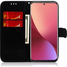 Lr Joyful Xiaomi Redmi Pu Deri Flip Cüzdan Telefon Kılıfı Note 12 4g Göz Kamaştırıcı Çiçek Desen Standı Folio Kapağı (Yurt Dışından)