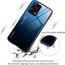 Lr Joyful Xiaomi Redmi Note 12 Pro Plus 5g Gradyan Renk Temsilli Cam Sert Pc Yumuşak Tpu Kasa Şok Geçirmez Cep Telefonu Kapağı (Yurt Dışından)