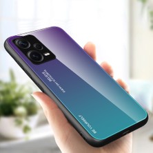 Lr Joyful Xiaomi Redmi Note 12 Pro Plus 5g Gradyan Renk Temsilli Cam Sert Pc Yumuşak Tpu Kasa Şok Geçirmez Cep Telefonu Kapağı (Yurt Dışından)