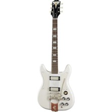 Epiphone Crestwood Custom Tremotone Elektro Gitar (Polaris White)