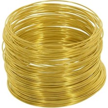 Ege Teknik Metal 6 mm Pirinç Tel Yuvarlak - 50 cm