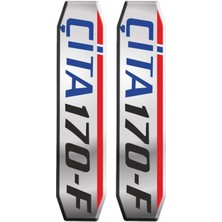 Gogomoto Cg Akü Kapak 12 Ikili Damla Etiket