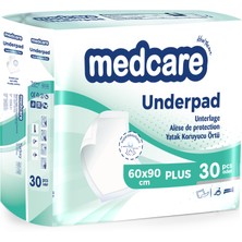 Medcare Yatak Koruyucu Yeşil Paket Plus 60*90 30 Adet