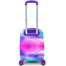 Coral High Kids Renkli Batik Unicorn Dondurma Desenli Çocuk Valizi 16721