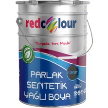 Redcolour Parlak Sentetik Yağlı Boya Export Beyaz 0,75 kg