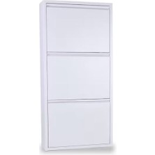 Tomkar 3lü Metal Ayakkabılık