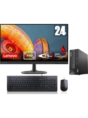 Lenovo Thınkcentre Neo 50S Sff Intel Core I5 12400 16GB 512GB M.2 Nvme SSD 23.8"monitör WINDOWS11PRO Masaüstü Bilgisiyar SFFN11T00014TX38+ZETTAUSBBELLEK