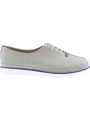 DGN 095 Kadin Kalin Taban Bağcikli Comfort Ayakkabi