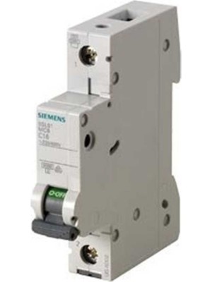 Siemens 5SL6103 7 3A 1 Fazlı 70 mm Anahtarlı Otomatik Sigorta 6ka C Tipi Yavaş Karakterli