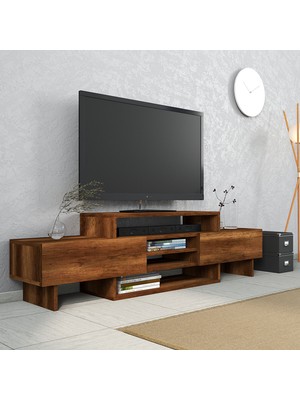 HepsiHome Hepsi Home Kumsal Tv Sehpası - Barok Ceviz