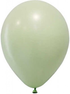 Balon Düz 5 Inc Makaron Yeşil PK:100