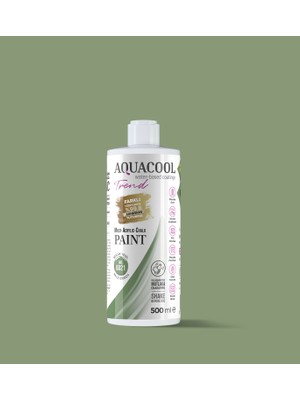 Aquacool Trend Mac Boya Soluk Yeşil Ral 6021 500 ml Su Bazlı ve Kokusuz Ürün