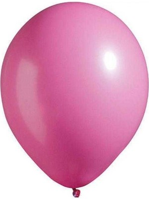 100 Lü Pastel Fuşya Balon 12 Inç