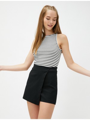 Koton Basic Atlet Halter Yaka Viskon Karışımlı