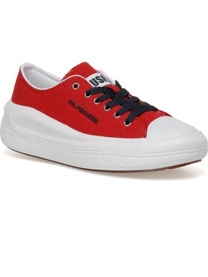 U.s. Polo Assn. Cleme Tex 3fx Kırmızı Kadın Sneaker