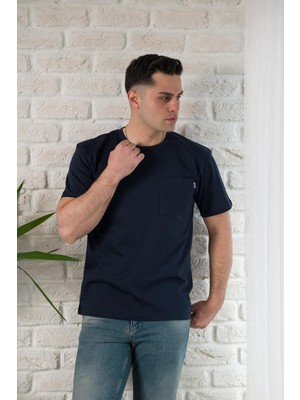 Fbi Jeans Fbı Cepli Bisiklet Yaka Slimfit Pamuklu Erkek Yazlık T-Shirt