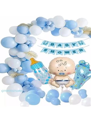 Çıtıpıtıstore Baby Shower Balon Set
