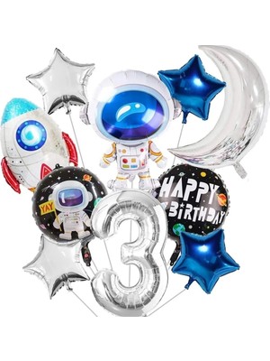 Çıtıpıtıstore Uzay Temalı Balon Set