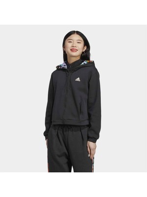 Adidas Graphic Full-Zip Kadın Sweatshirt