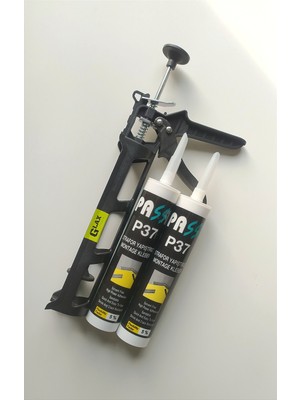 Glax Tools 2 Adet Strafor Stropiyer Kartonpiyer Duvar Paneli Süpürgelik  Yapıştırıcı + Tabanca