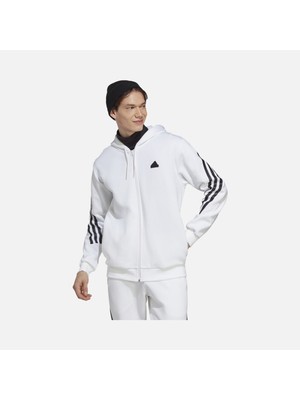 Adidas Sportswear Future Icons 3-Stripes Full-Zip Hoodie Erkek Sweatshirtrt