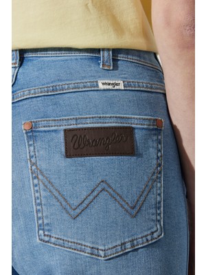 Wrangler Walker Fit Dar Kesim Normal Bel Esnek Jean Kot Pantolon