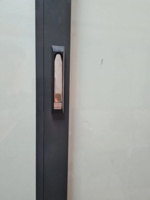 Başer Makina Cam Balkon Kolu Ispanyolet Kol (Siyah)