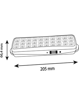 Noas Datça 30 Ledli Işıldak Noas