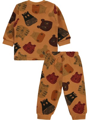 Civil Baby Erkek Bebek Takım 1-9 Ay Bakır