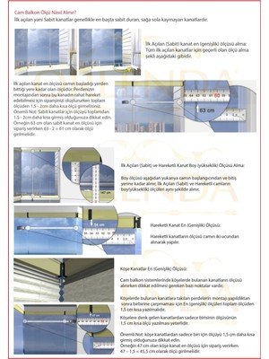 Techstor 14MM Plicell Vidalı Sistem Cam Balkon Perdesi