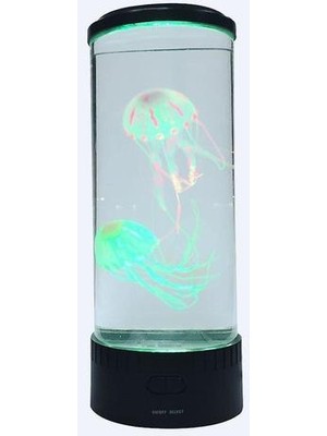 SLD USB Güç Jellyfish Mood Masası Başucu Lambası Fantasy Akvaryum Hipnotik Renk Değiştirme Çocuklar LED Gece Lambası Ev Dekorasyonu (Yurt Dışından)