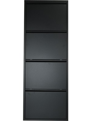 Tomkar 4lü Metal Ayakkabılık