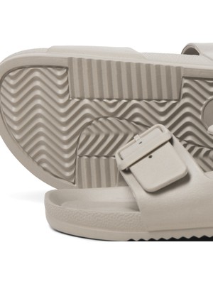 Jack & Jones Croxton Moulded Erkek Bej Günlük Sandalet 12204004-Plaza Taupe