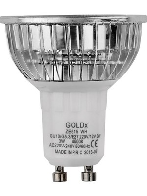 Goldx LED Ampul 3W Cob G10 Duylu