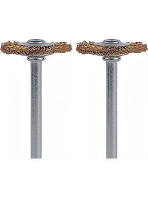 Dremel 535 Pirinç Disk Fırça 19 mm 2'li Paket