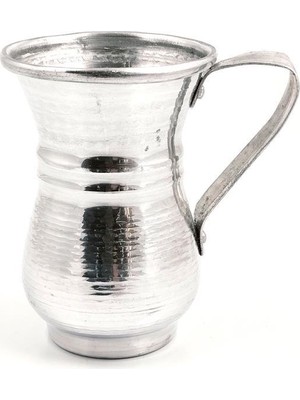 Çanak Sepeti El Dövmesi Alüminyum Su & Ayran Bardağı 1 Adet