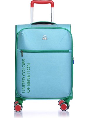 Benetton Kabin Boy Kumaş Valiz Aqua Bnt2100