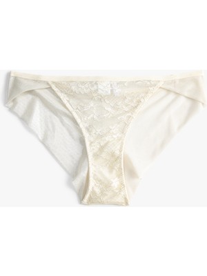 Koton Dantelli Külot Brief Bridal