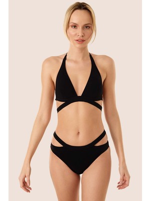 Ayyıldız 3402 Siyah Bikini Takımı