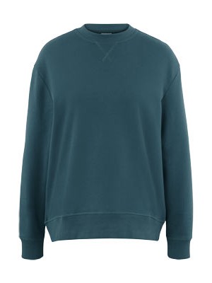 Tchibo Oversize Yoga Sweatshirt, Koyu Zümrüt Yeşili