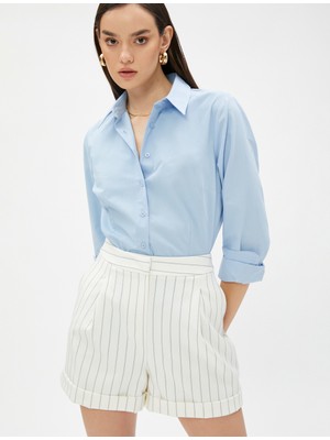 Koton Basic Poplin Gömlek Uzun Kollu