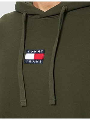 Calvin Klein Tommy Hilfiger Erkek Tjm Tommy Badge  Sweatshirt