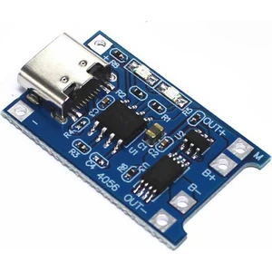 TP4056 Lityum Pil Şarj Modülü Type-C